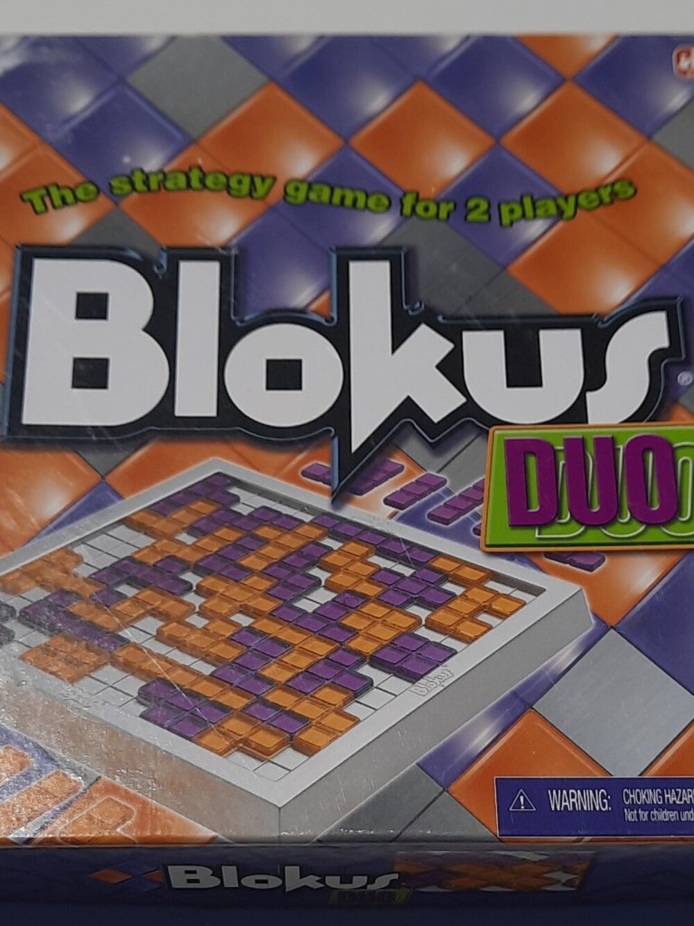 Blokus Duo Two Player Strategy Game  2008 Mattel Games  100% Counted & Complete